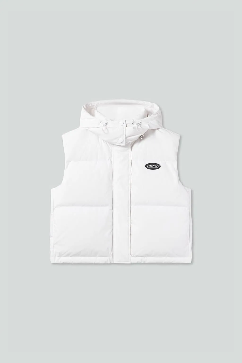 Gilet Jacket With Detachable Hood