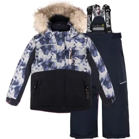 Girl's Conifere Rosa 2 Piece Snowsuit Set