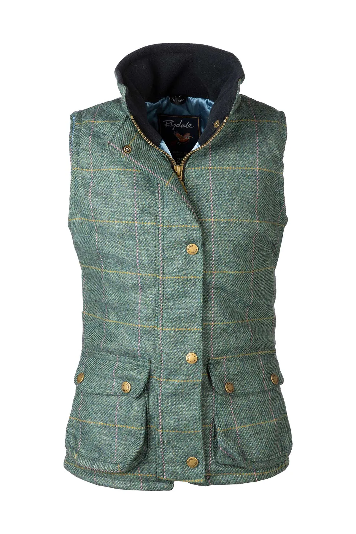 Girls Tweed Waistcoat Body Warmer - Wrelton