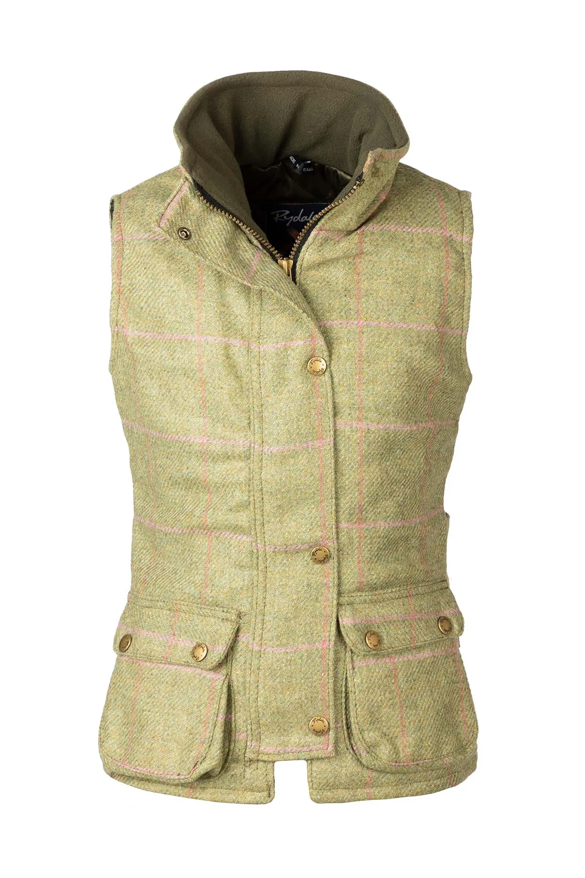 Girls Tweed Waistcoat Body Warmer - Wrelton