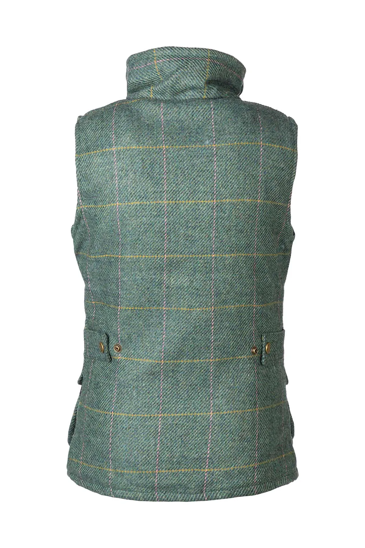 Girls Tweed Waistcoat Body Warmer - Wrelton