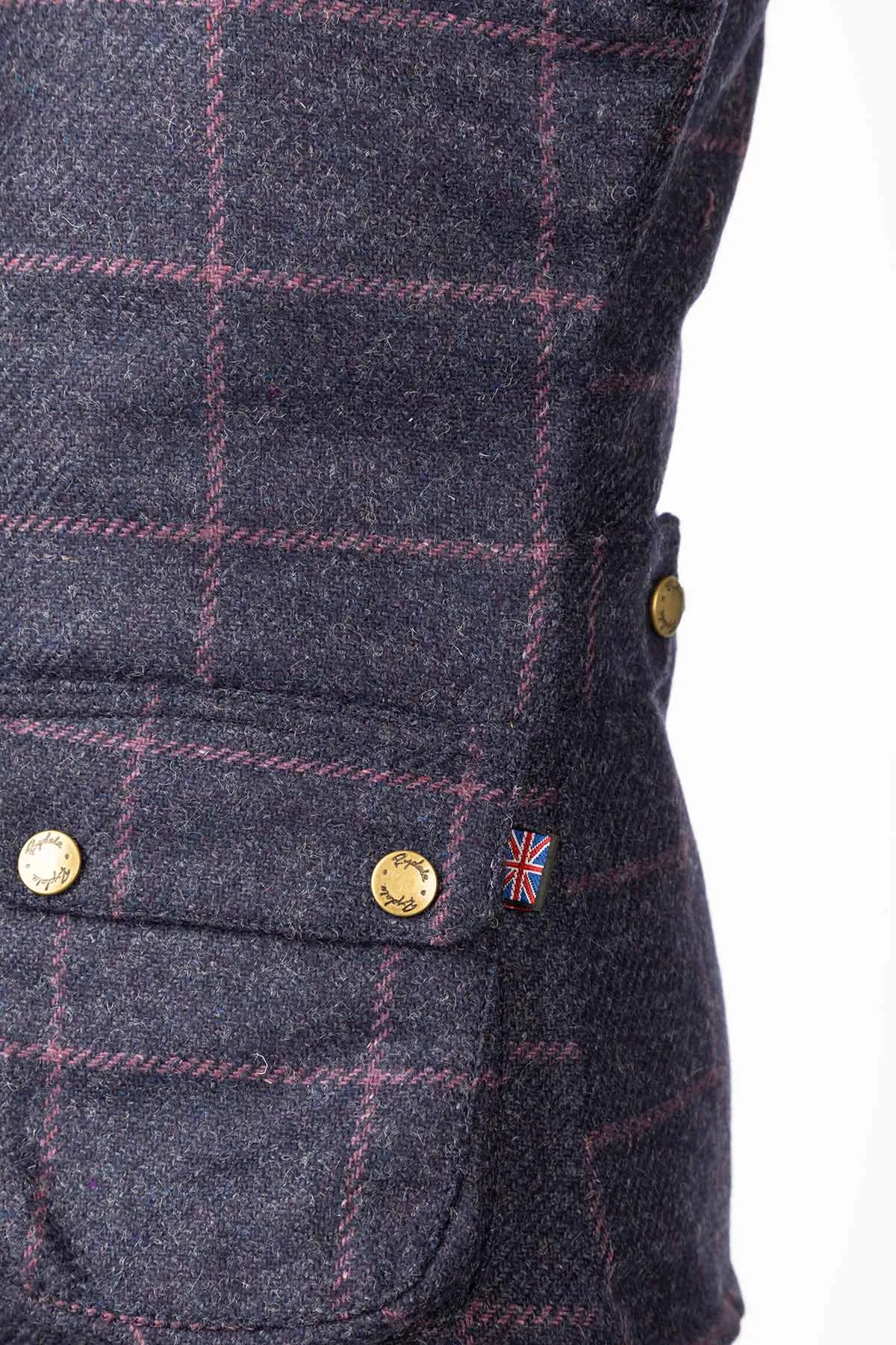 Girls Tweed Waistcoat Body Warmer - Wrelton