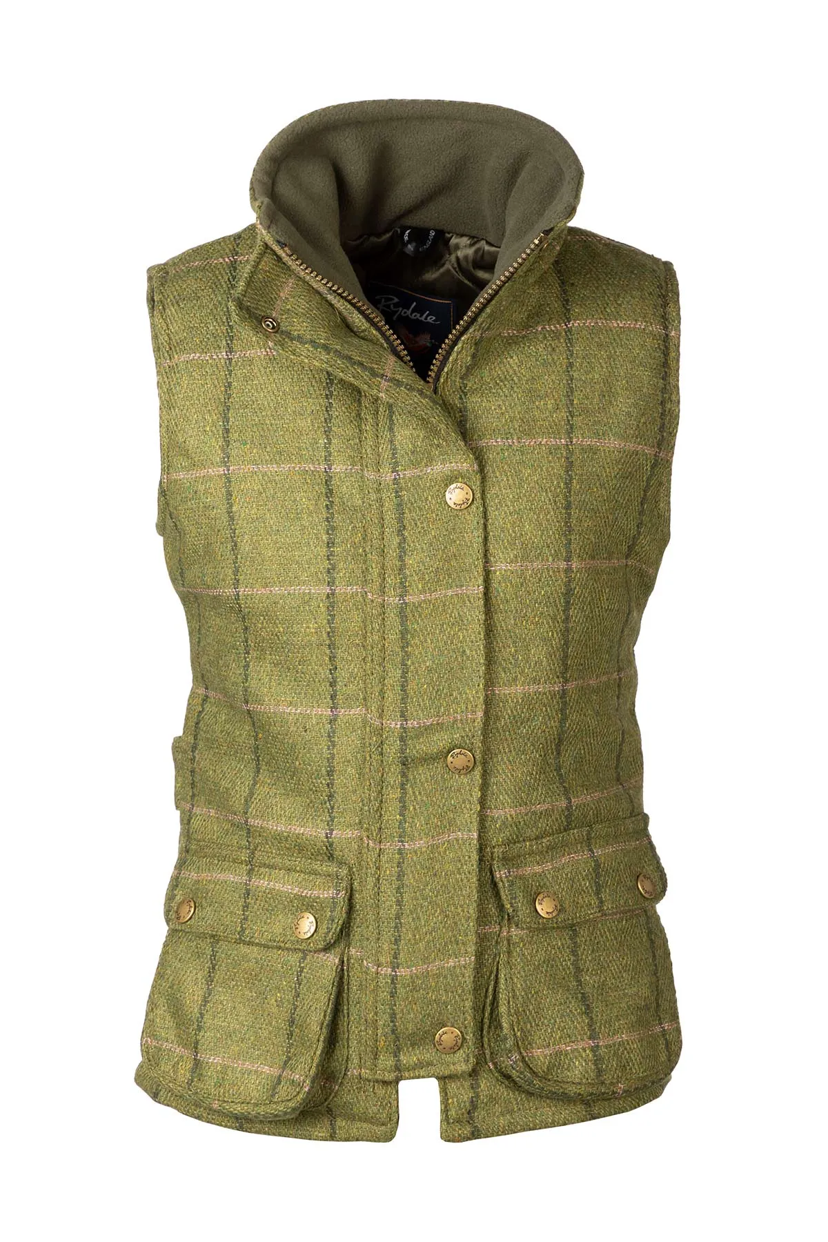 Girls Tweed Waistcoat Body Warmer - Wrelton