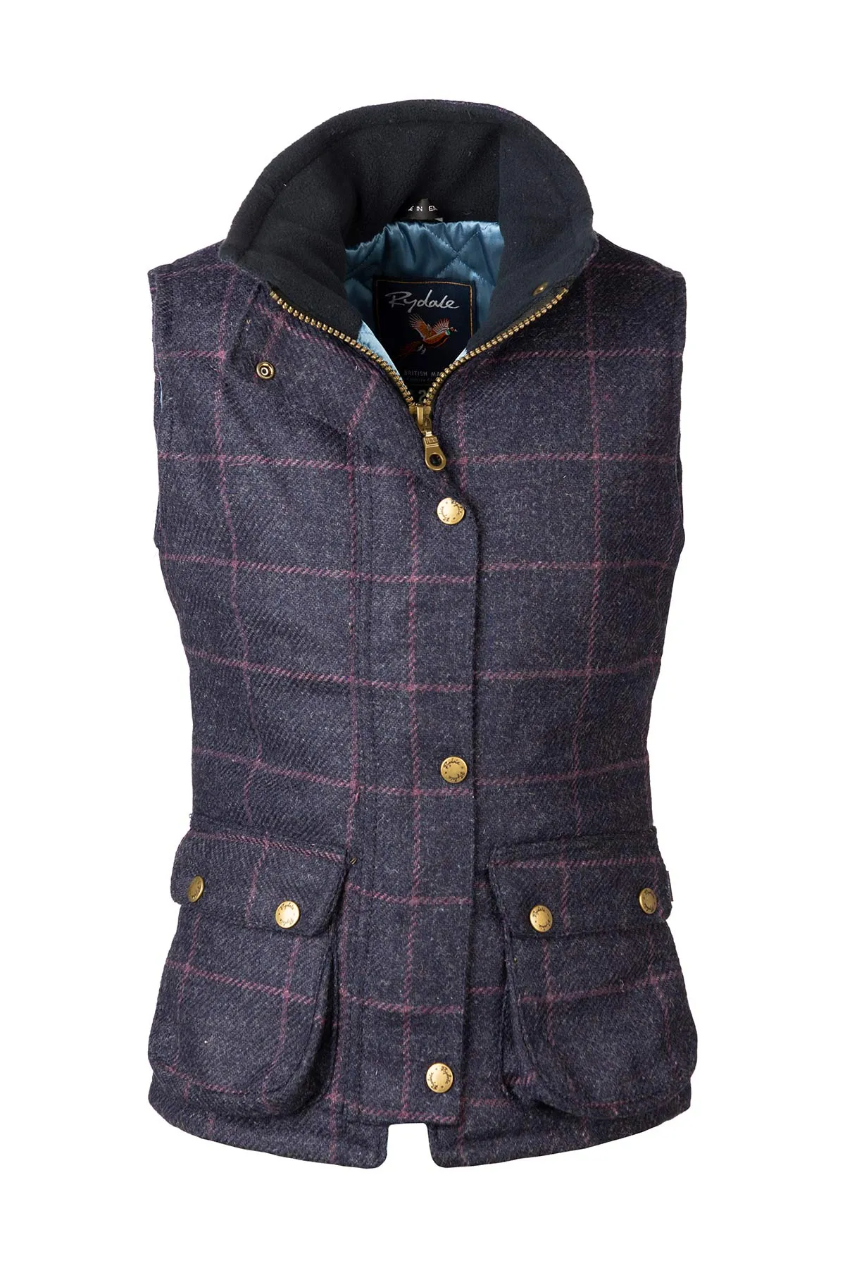 Girls Tweed Waistcoat Body Warmer - Wrelton