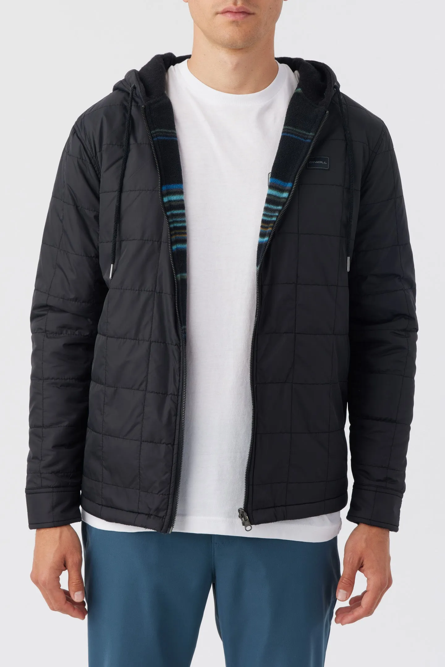 GLACIER HOOD REVERSIBLE JACKET JACKET