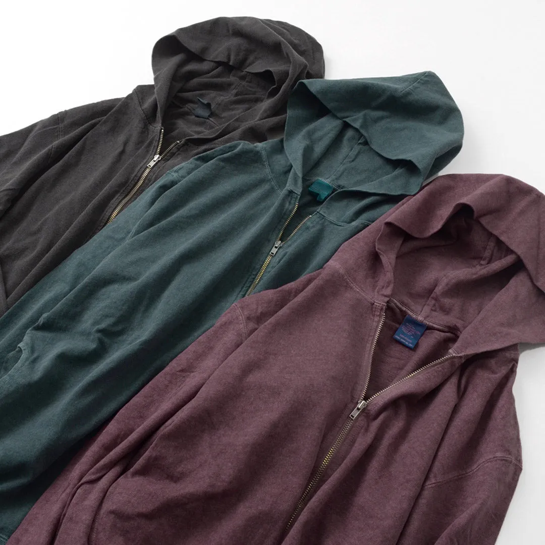 GOOD ON / Zip Tee Parka Pigment Dye