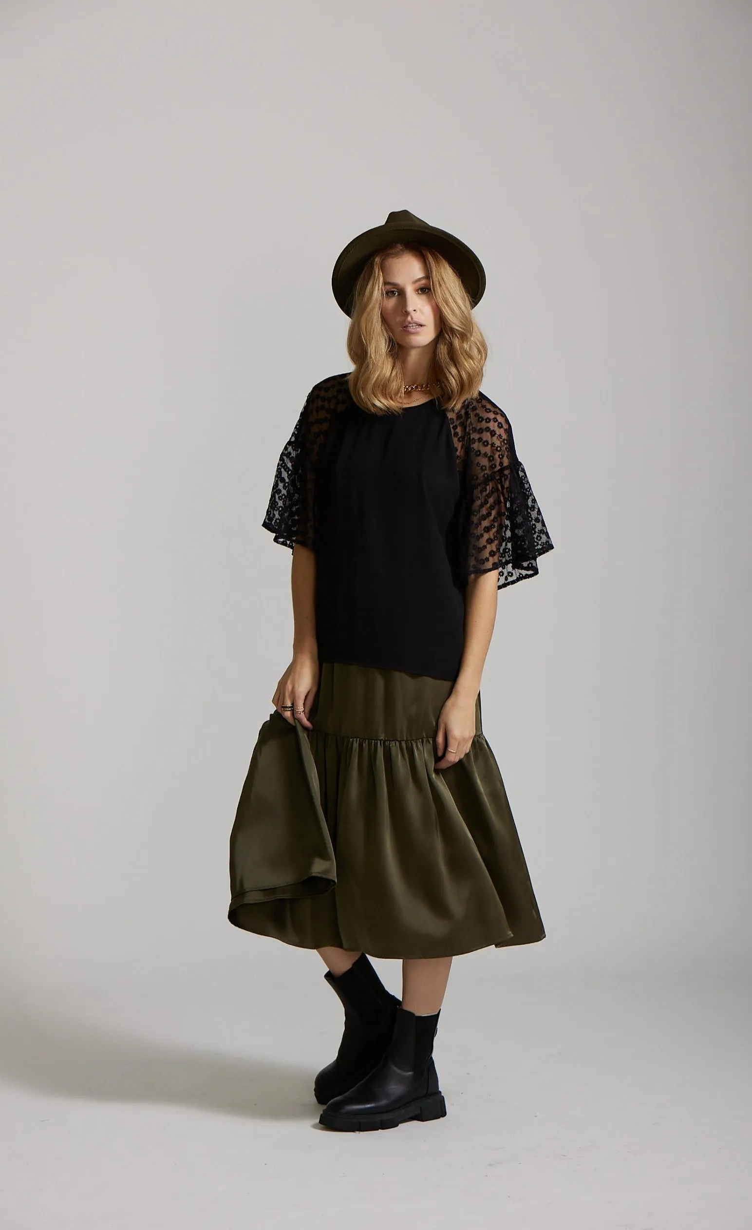 Grace Skirt - Green