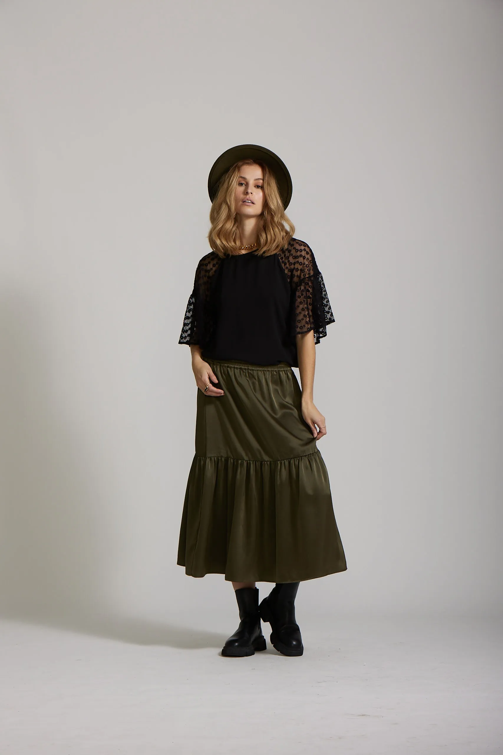 Grace Skirt - Green