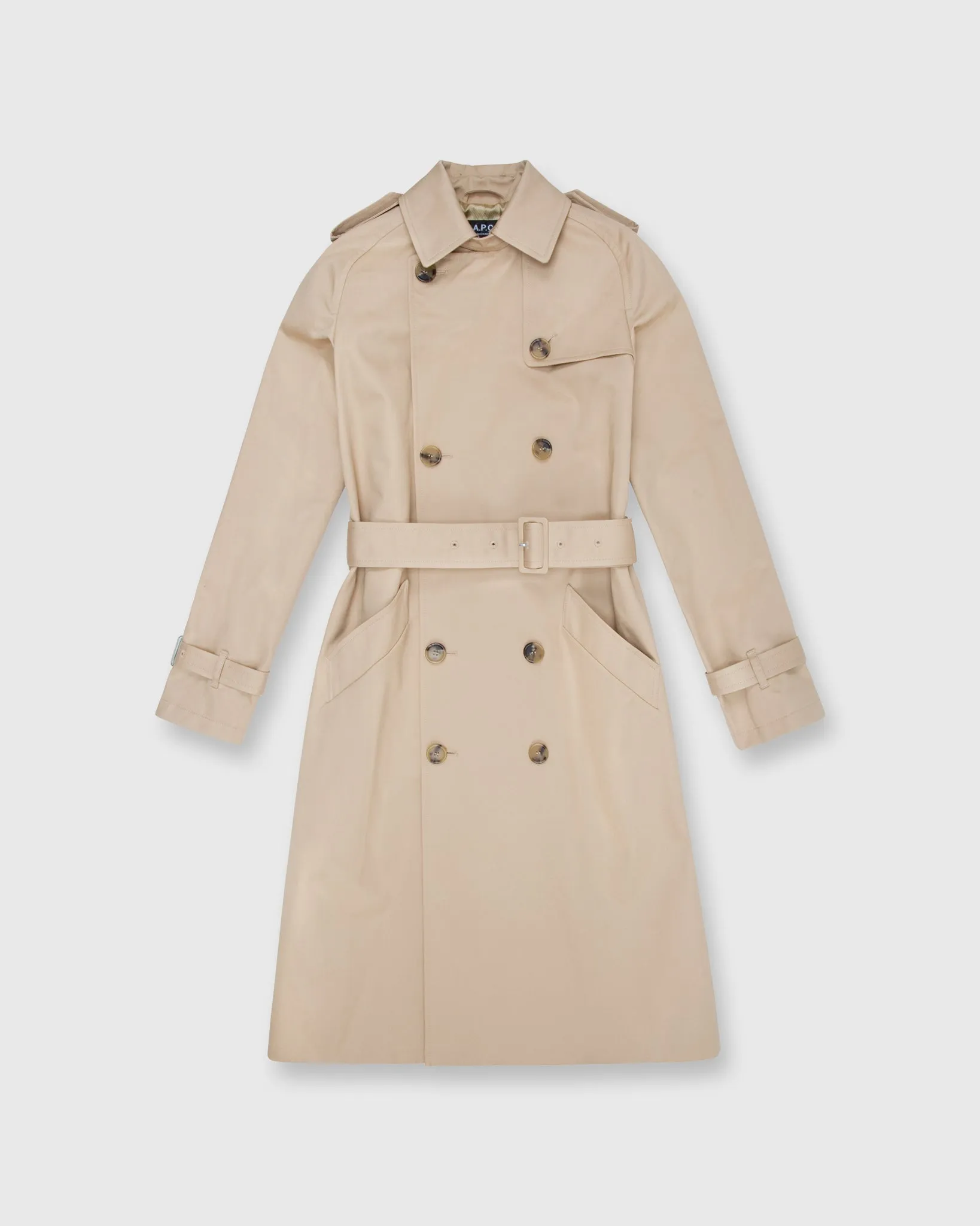 Greta Trench Coat in Beige