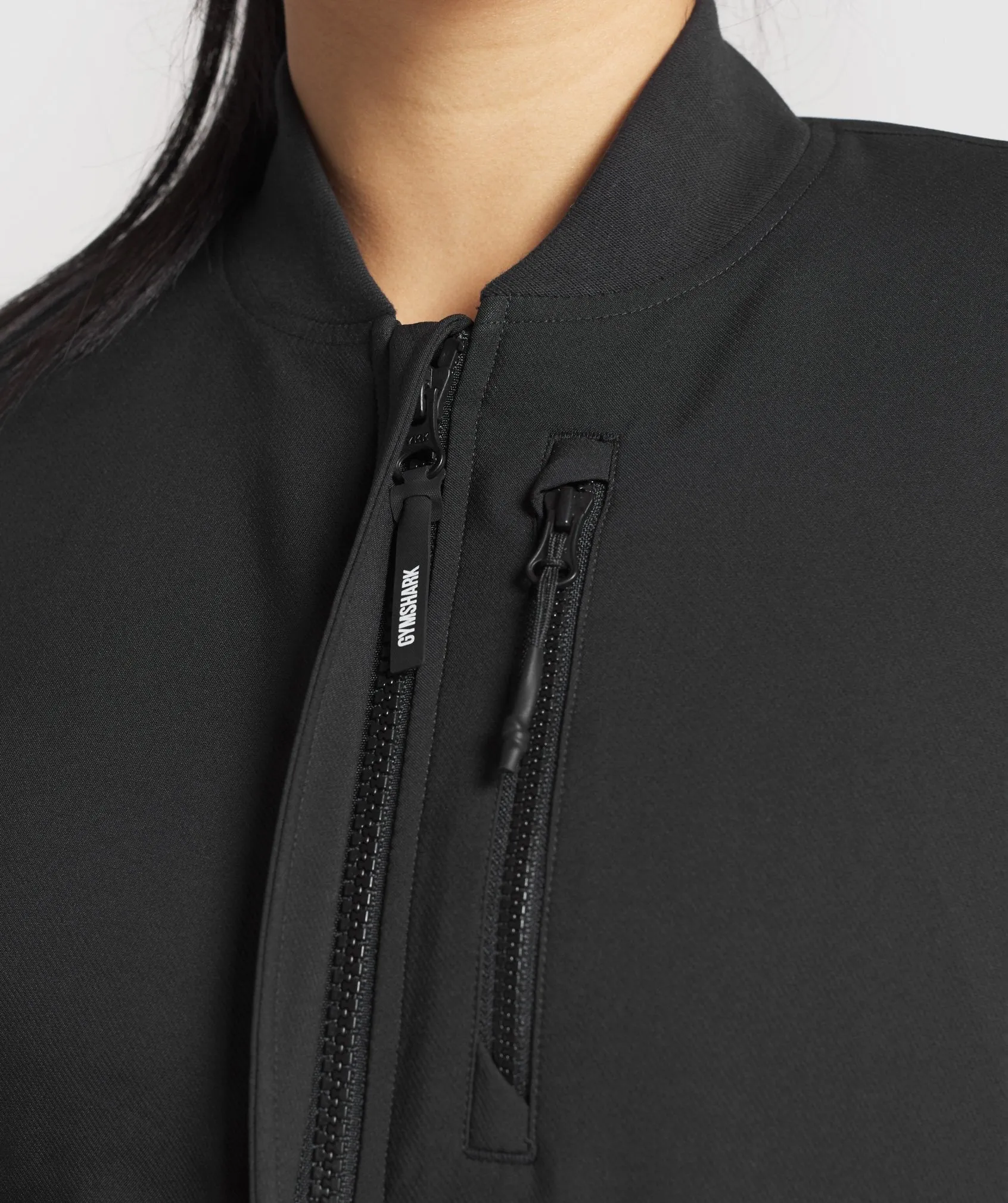 Gymshark Essential Bomber Jacket - Black