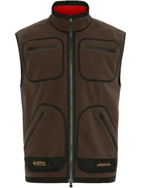 HARKILA Kamko Fleece Waistcoat - Mens - Reversible Brown / Red