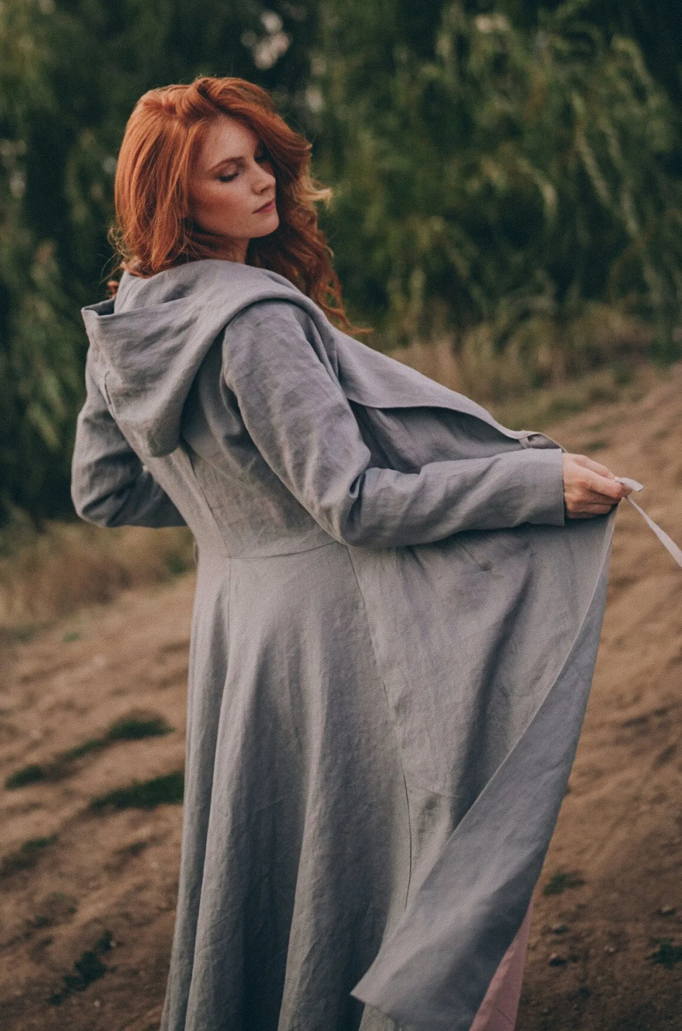 Heavyweight Linen Coat