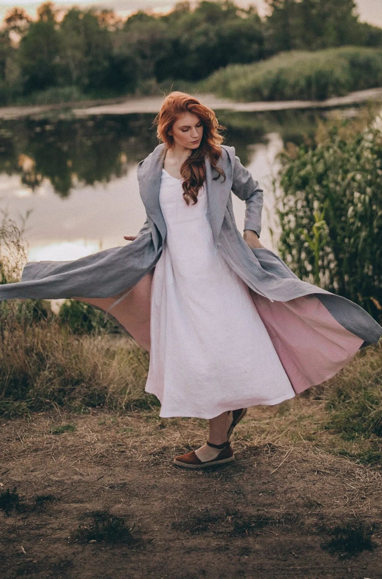 Heavyweight Linen Coat