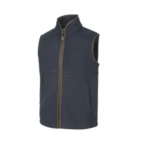 Hoggs Of Fife Woodhall Junior Fleece Gilet Navy