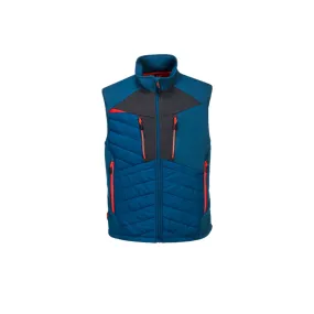 Hybrid Baffle Gilet Metro Blue