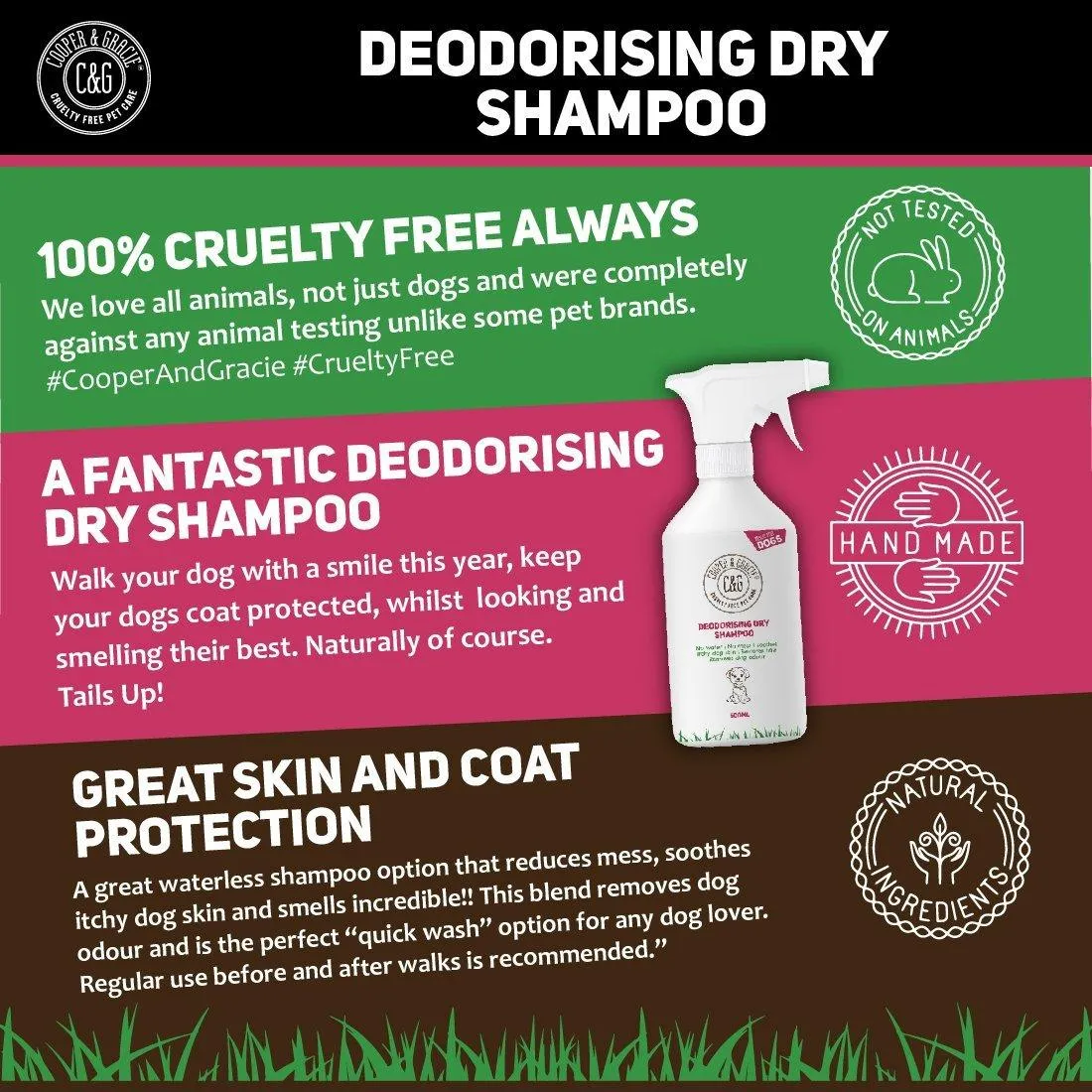 Hypoallergenic Dry Shampoo for Dogs