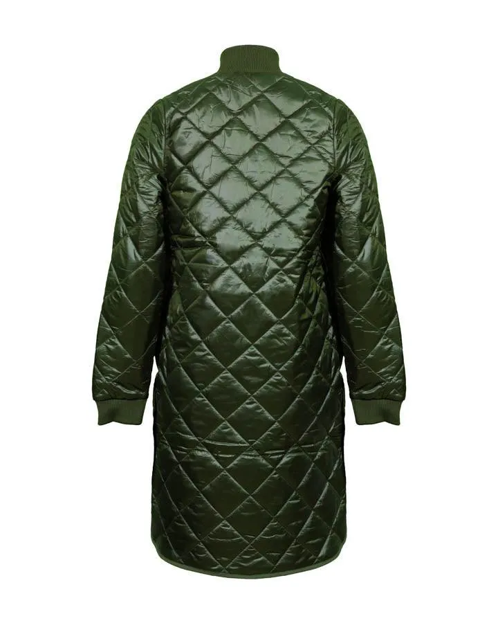 Ilse Jacobsen Pearl02 Quilted Long Jacket