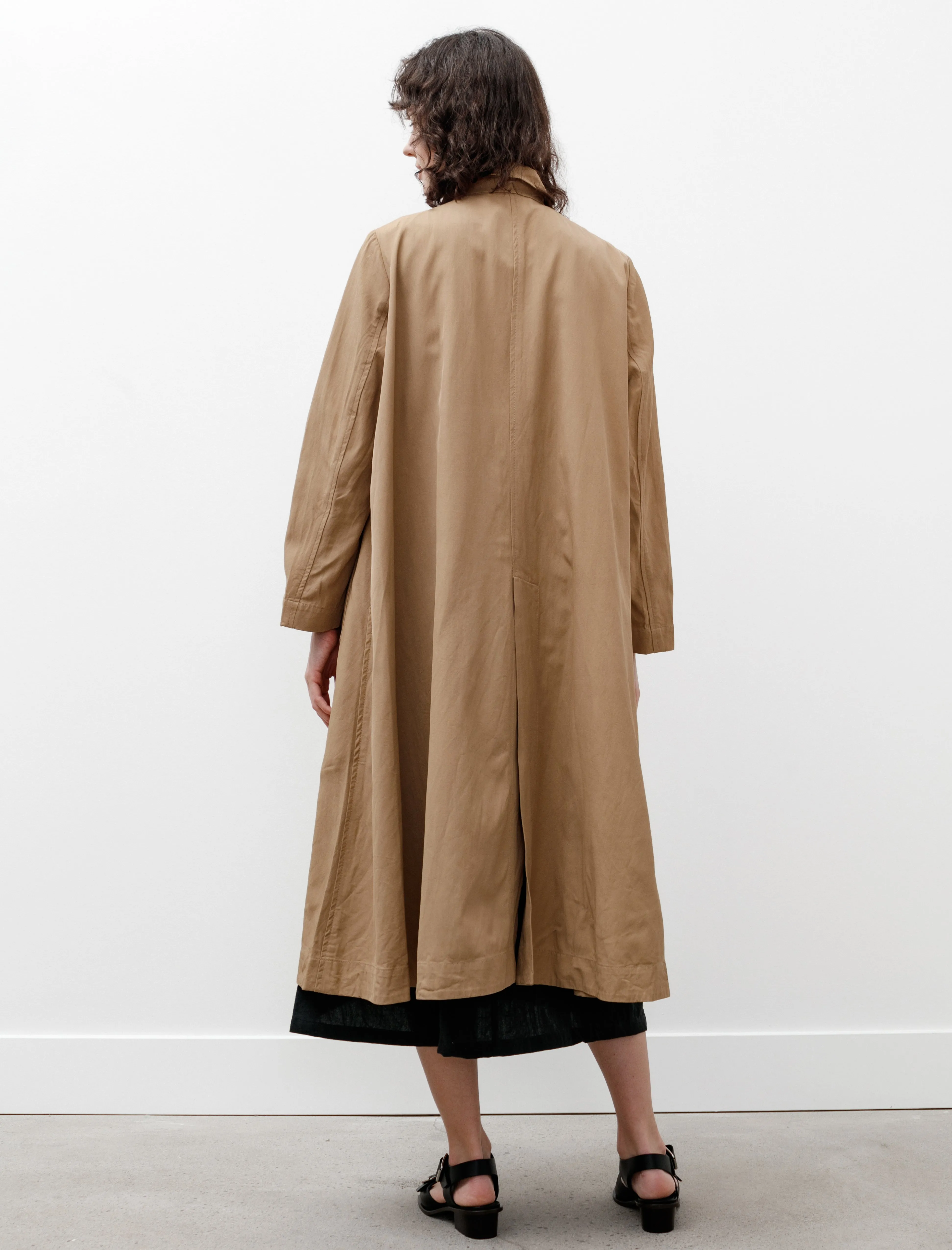 Isabelle Coat Crepey Sand