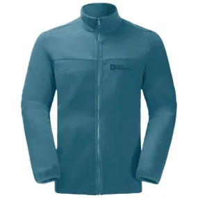 Jack Wolfskin Beilstein Men's Full Zip Fleece - Blue Coral