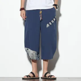 Japanese Kimono Pant Blue