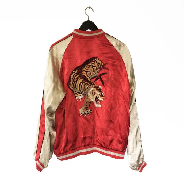 Japanese Reversible Souvenir Satin Jacket