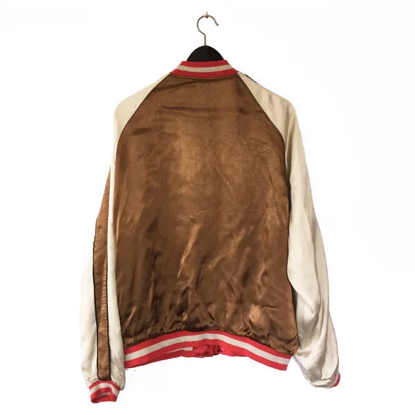 Japanese Reversible Souvenir Satin Jacket