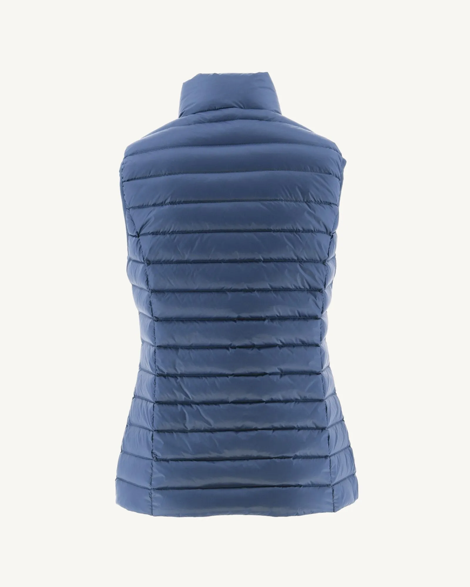 Light sleeveless down jacket Blue jeans Seda