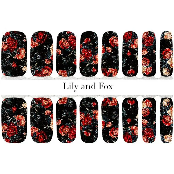 Lily and Fox - Nail Wrap - Forbidden Love