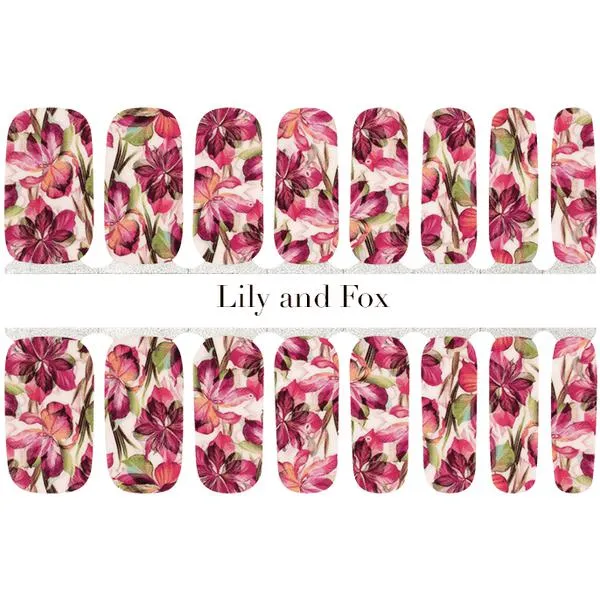 Lily And Fox - Nail Wrap - In Full Bloom