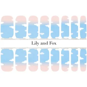 Lily and Fox - Nail Wrap - Marshmellow Clouds