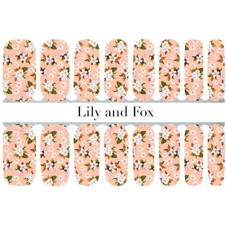 Lily and Fox - Nail Wrap - Wallflower