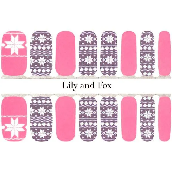 Lily And Fox - Nail Wrap - Winter Baby