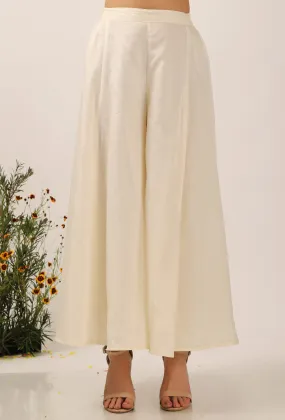 Lilybeth Organza Flared Palazzo Pants