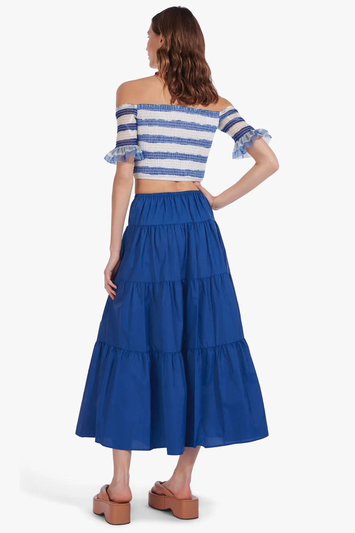 LUCCA SKIRT | COBALT