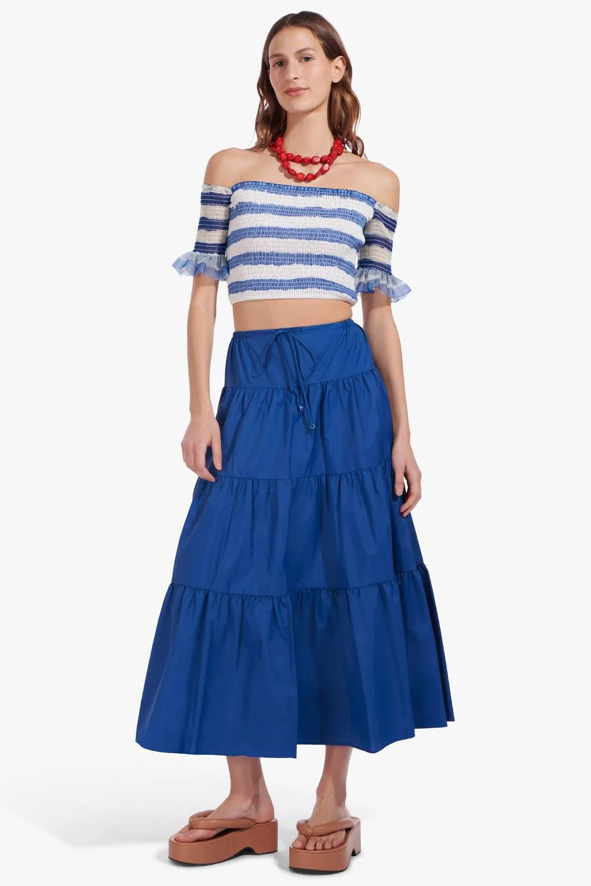 LUCCA SKIRT | COBALT