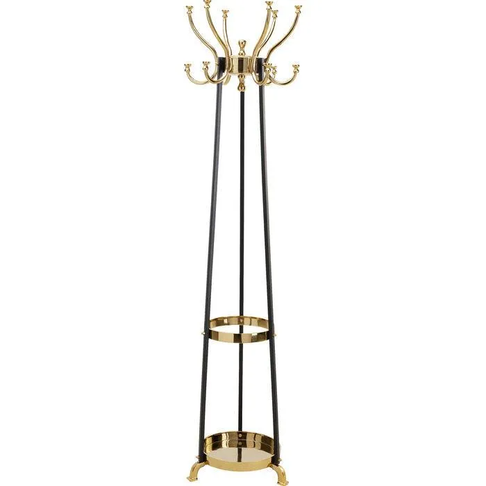 Luna Gold/Black Coat Stand