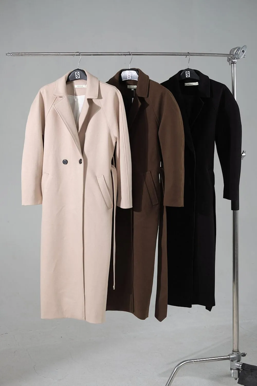 Marilyn Puffy Sleeves Trench Coat