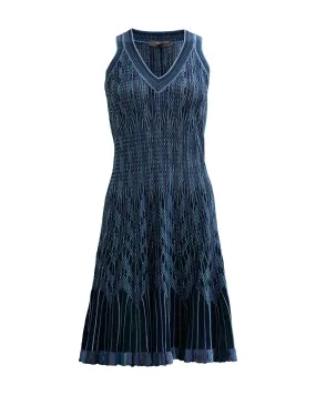 Melange Knit Dress