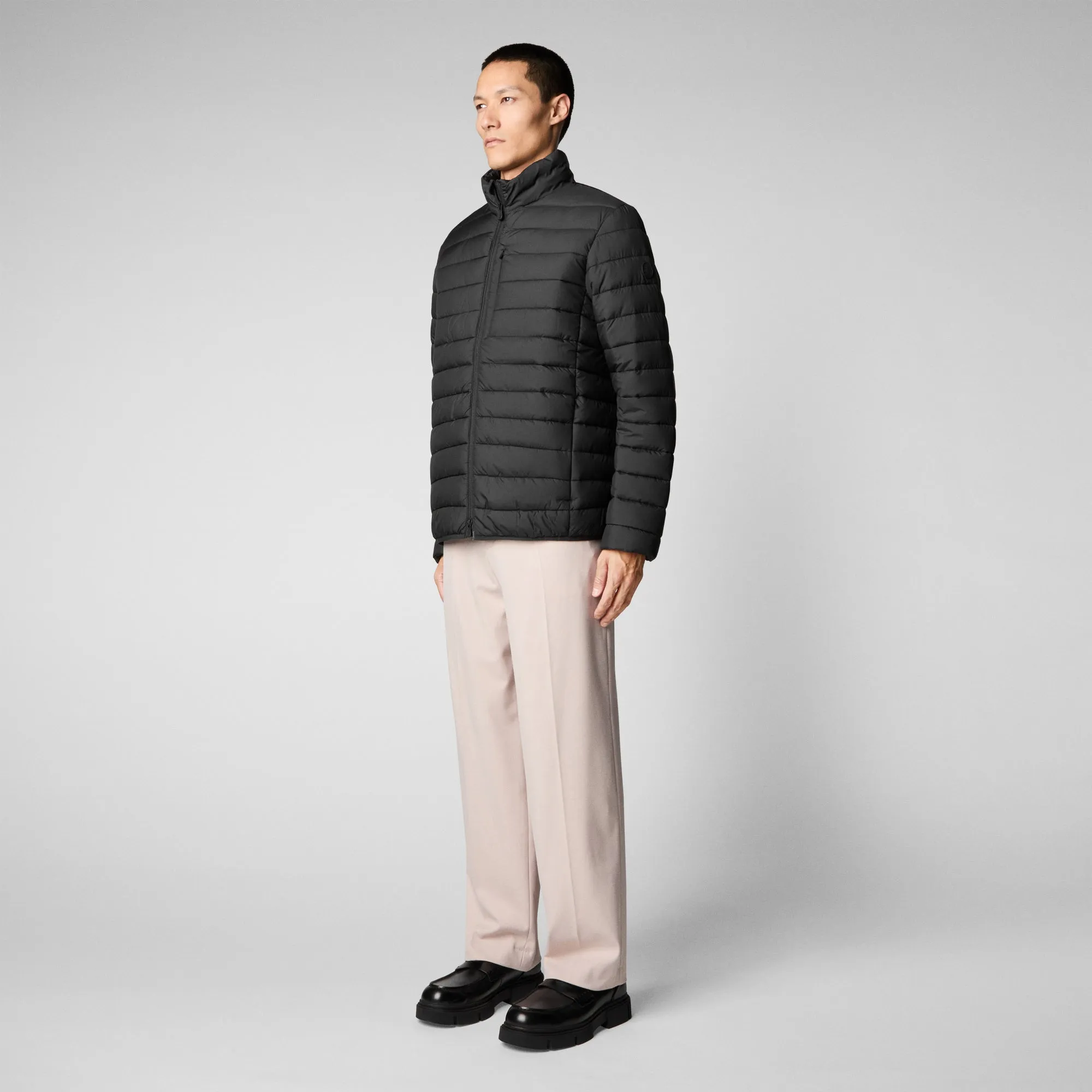 Men's Erion Puffer Jacket in Black