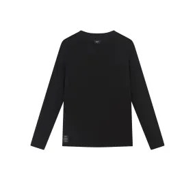 Men's L/S Merino & Silk Base Layer | Black