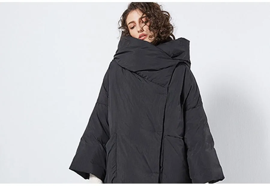 Mia Long Hooded Puffer Coat