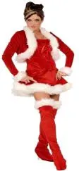 Miss Santa Claus Suit Costume