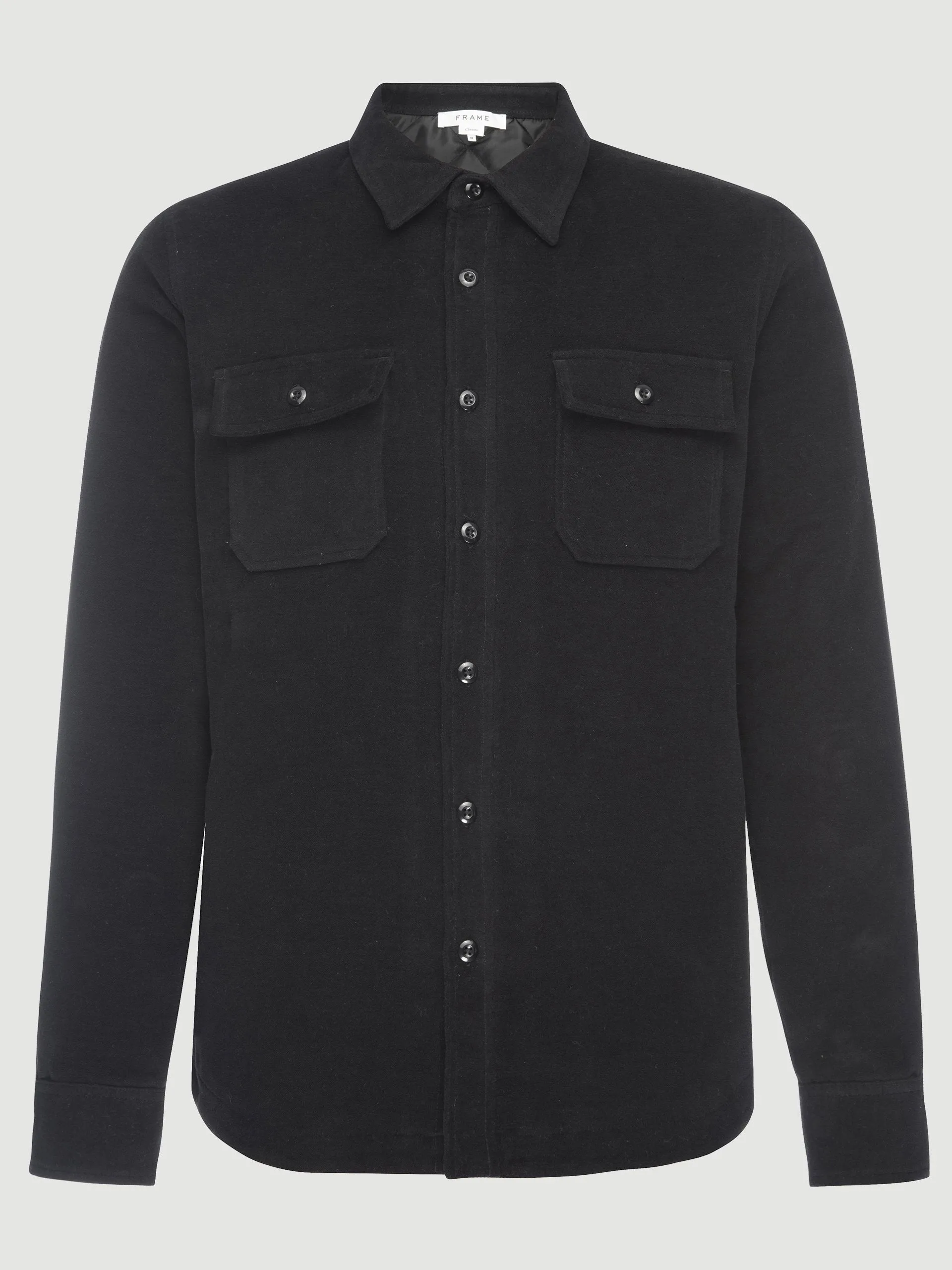 Moleskin Shirt Jacket -- Noir