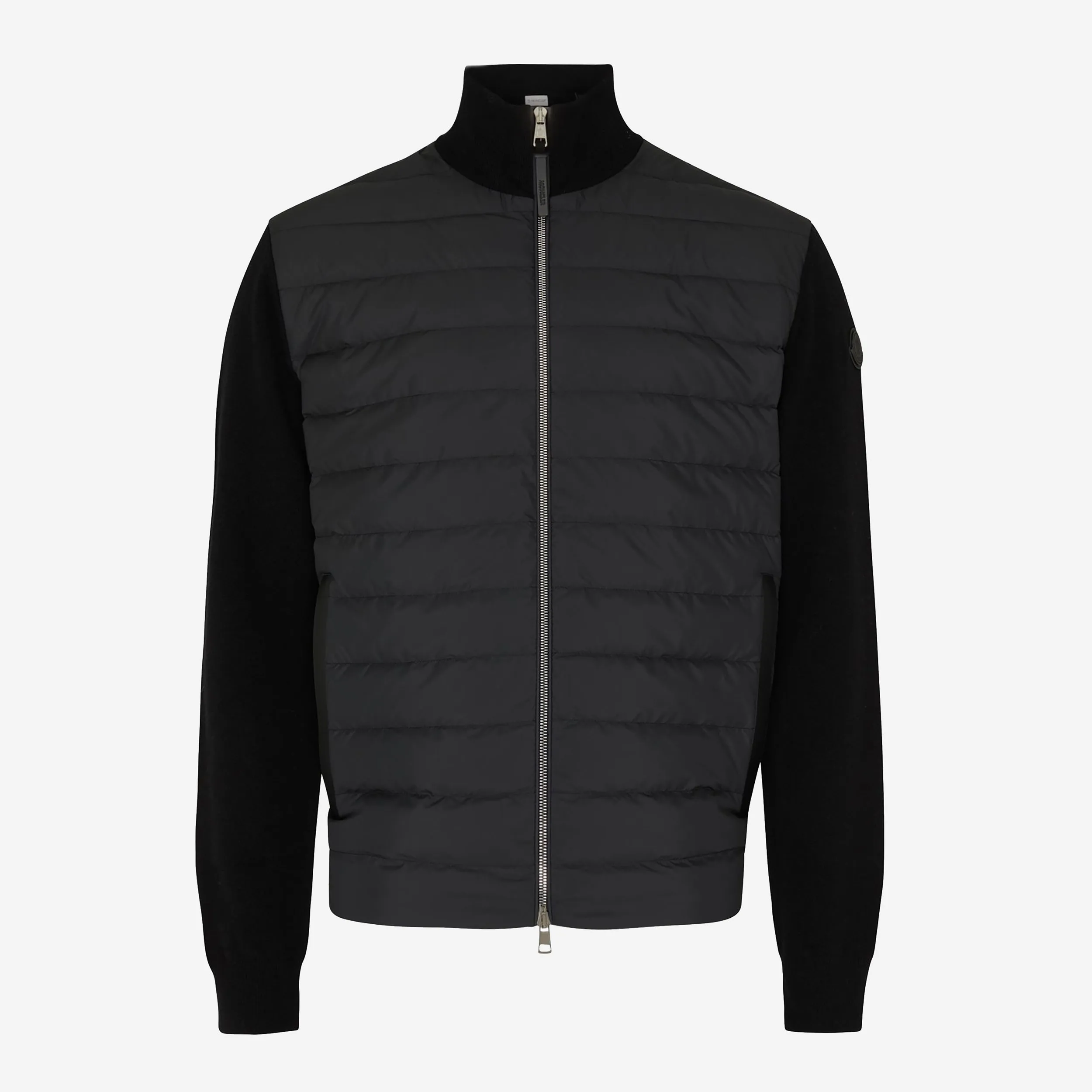 Moncler Cashmere Padded Zip-Up Cardigan