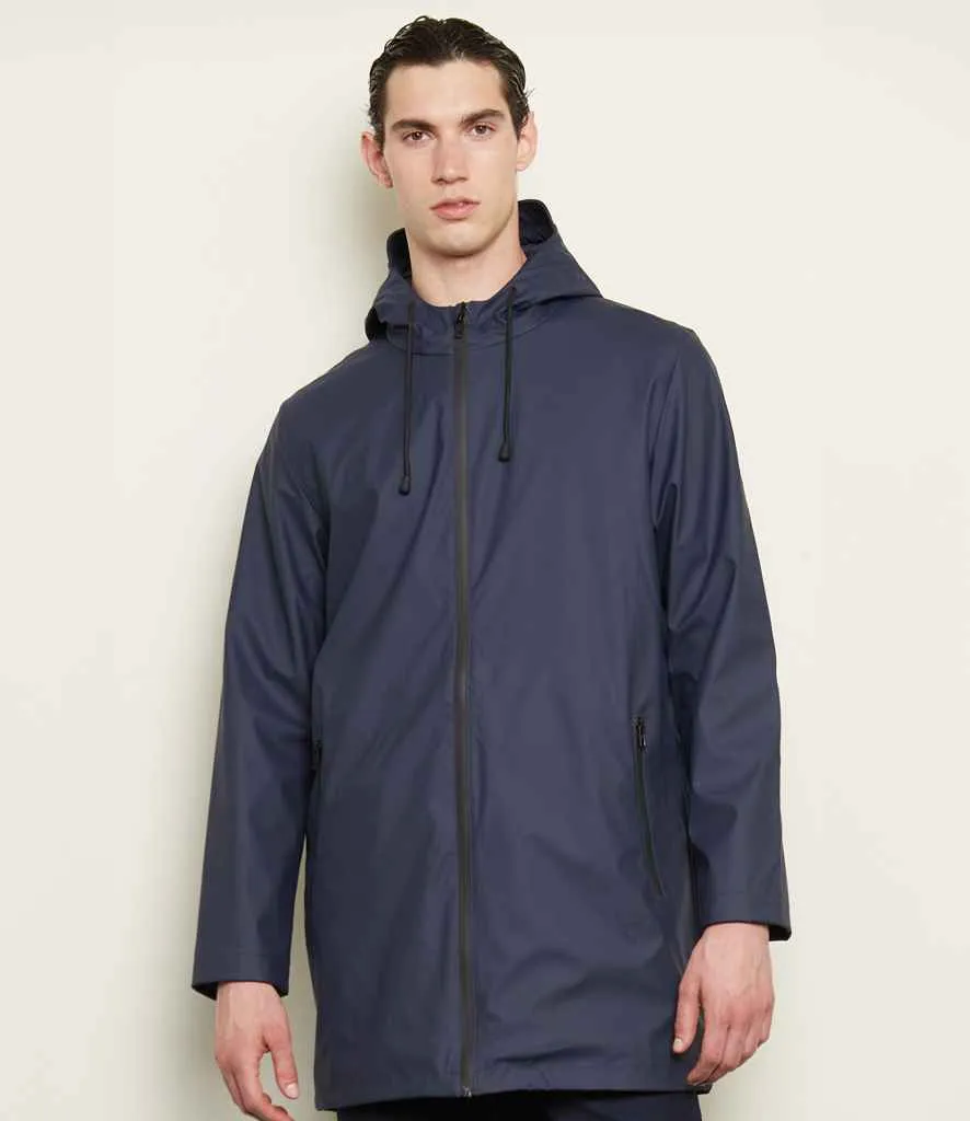 NEOBLU Antoine Wax Parka Jacket | Night Blue