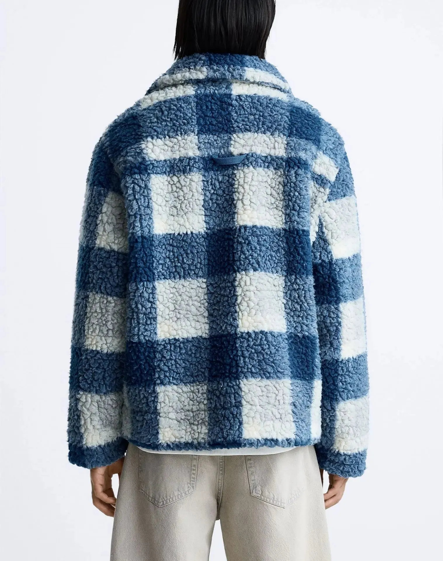 NEW DNWR Luxe Blue Plaid Coat