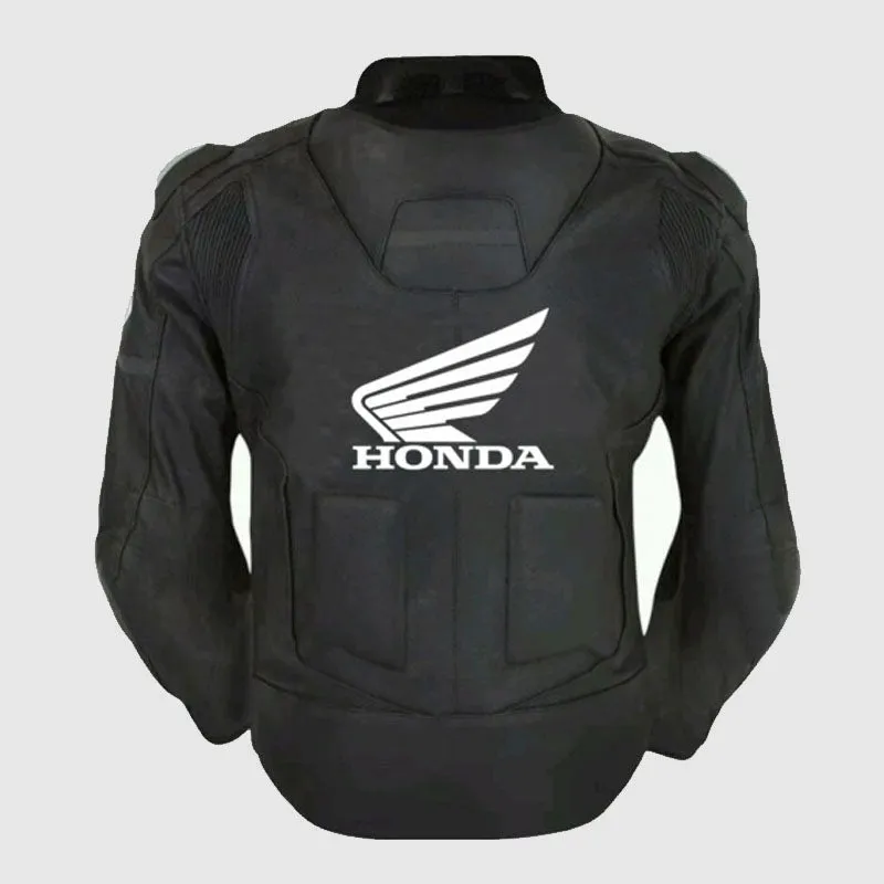 New Premium Quality Honda Leather Motorcycle Moto GP Jacket