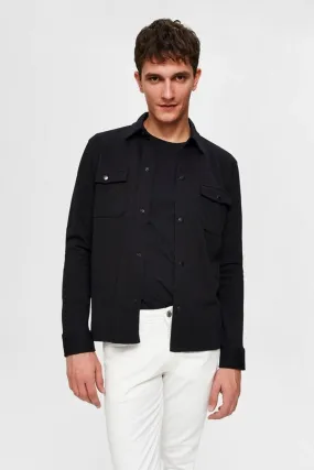 Organic cotton jacket - Black