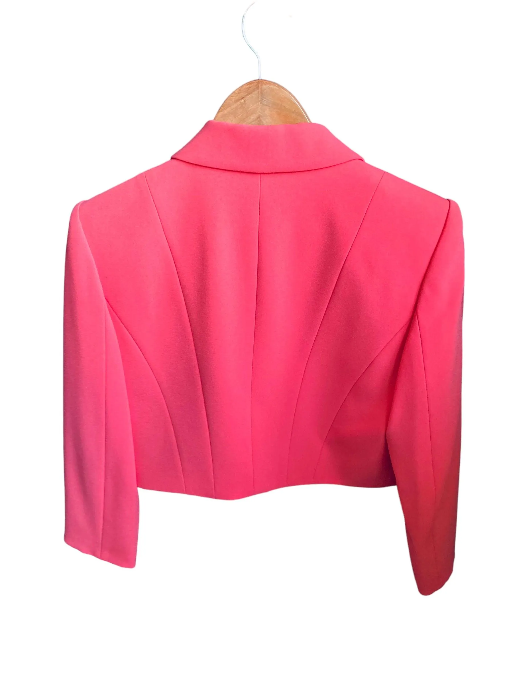 Paule KA Coral Long Sleeved Cropped Jacket UK Size 12.