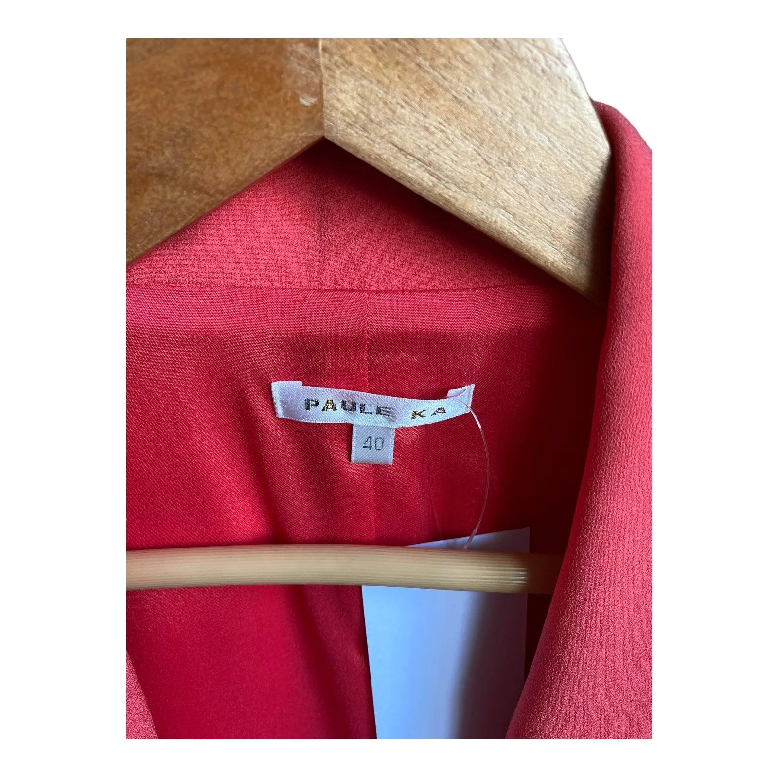 Paule KA Coral Long Sleeved Cropped Jacket UK Size 12.